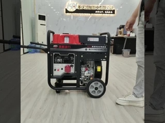 開いたフレームのディーゼル発電機