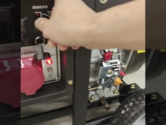 開いたフレームのディーゼル発電機